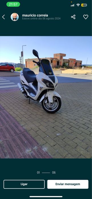 Vendo mota 125 praticamente nova