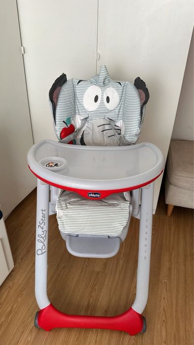 Chicco Cadeira Papa Polly 2 Start Baby Elephant
