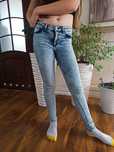 Sg Jeansy 164 dżinsy 164 dziewczęce dla nastolatki rurki spodnie jeans