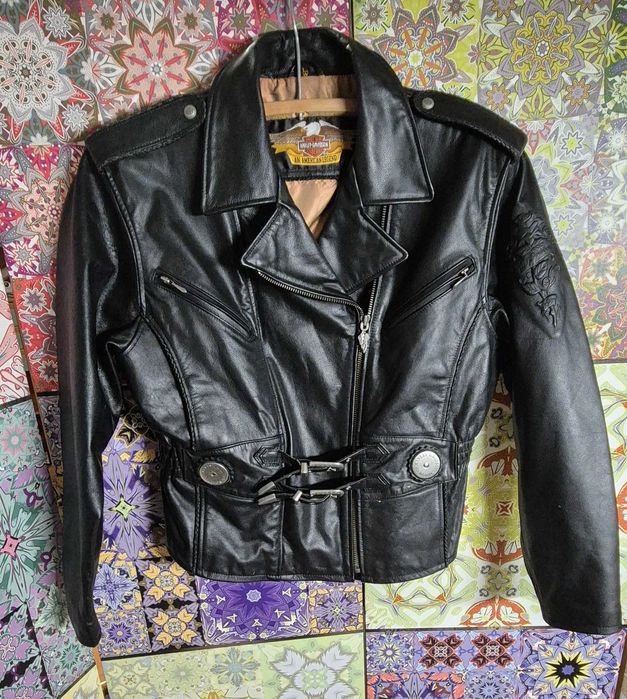 Kurtka skórzana damska L katana Ramoneska