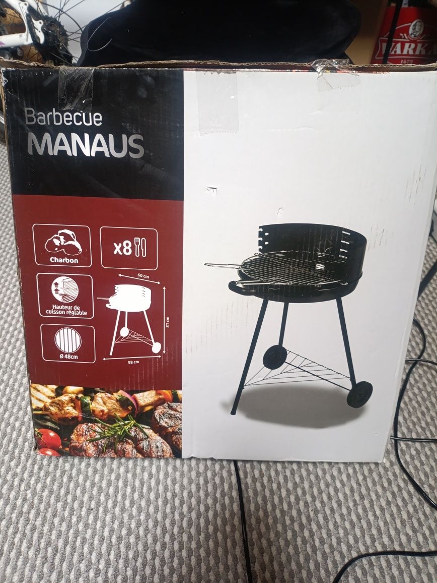 Grill okrągły nowy