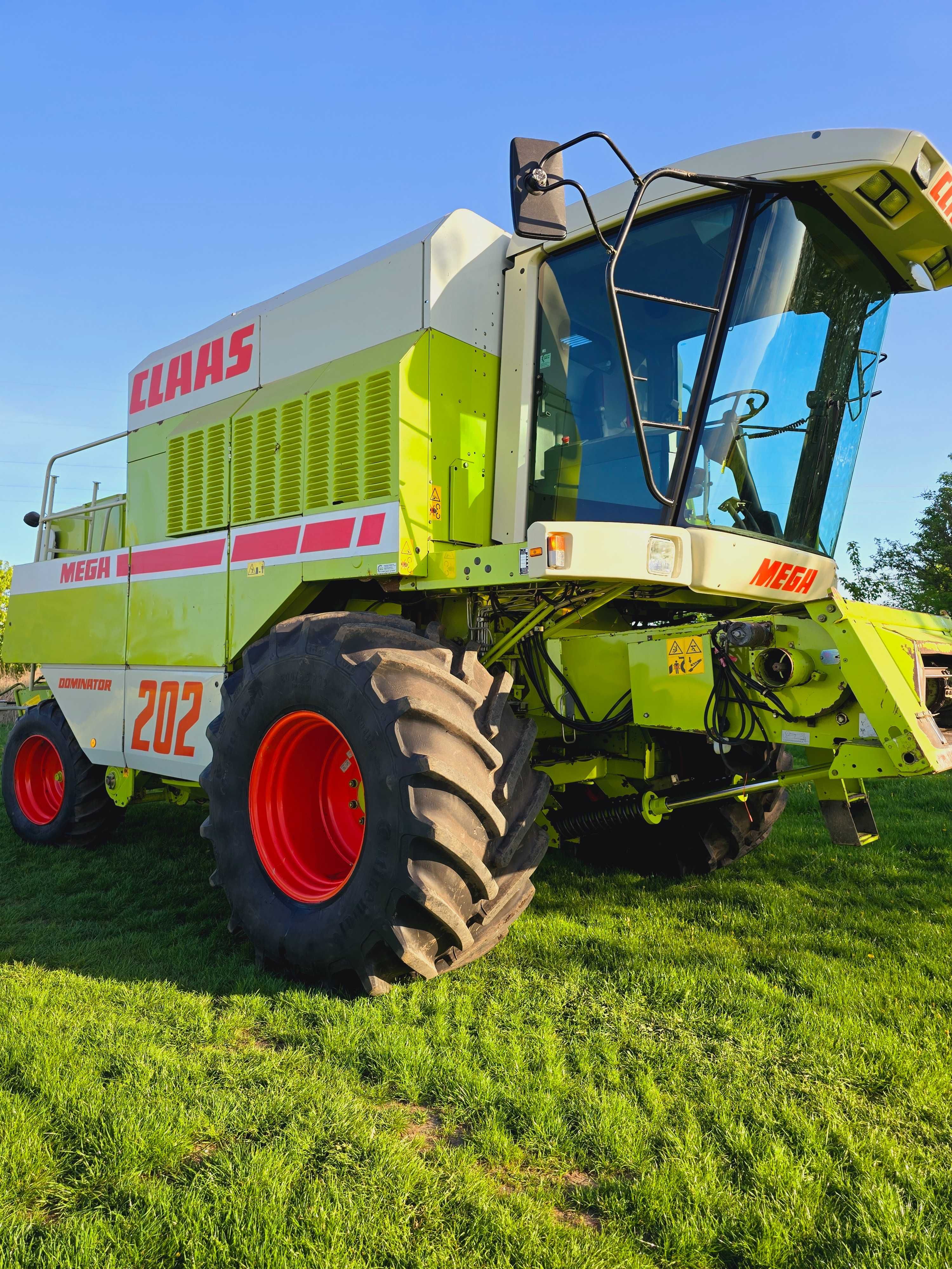 Комбайн claas mega 202
