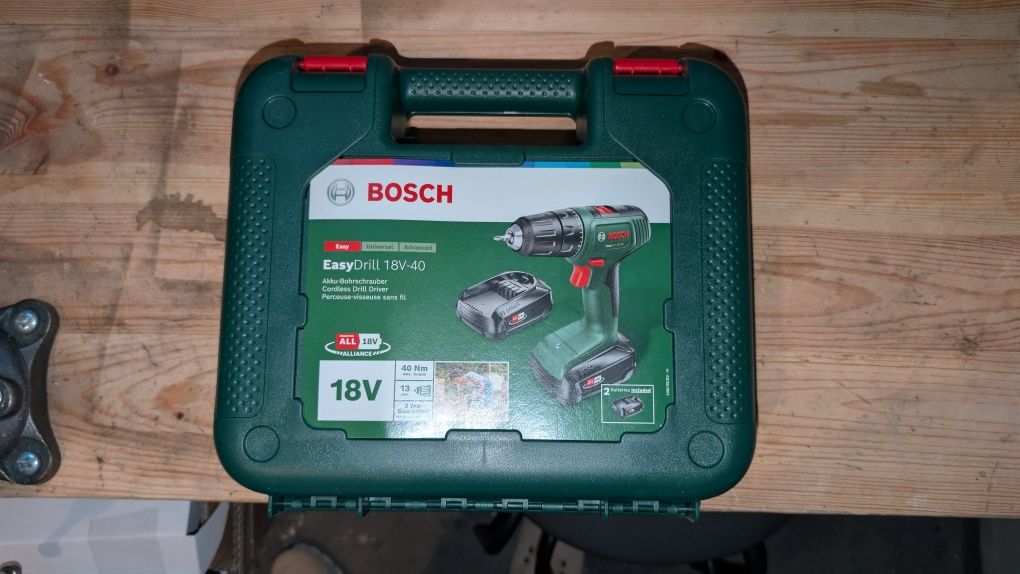 Wiartarko Wkrętarka  Bosch 18V-40