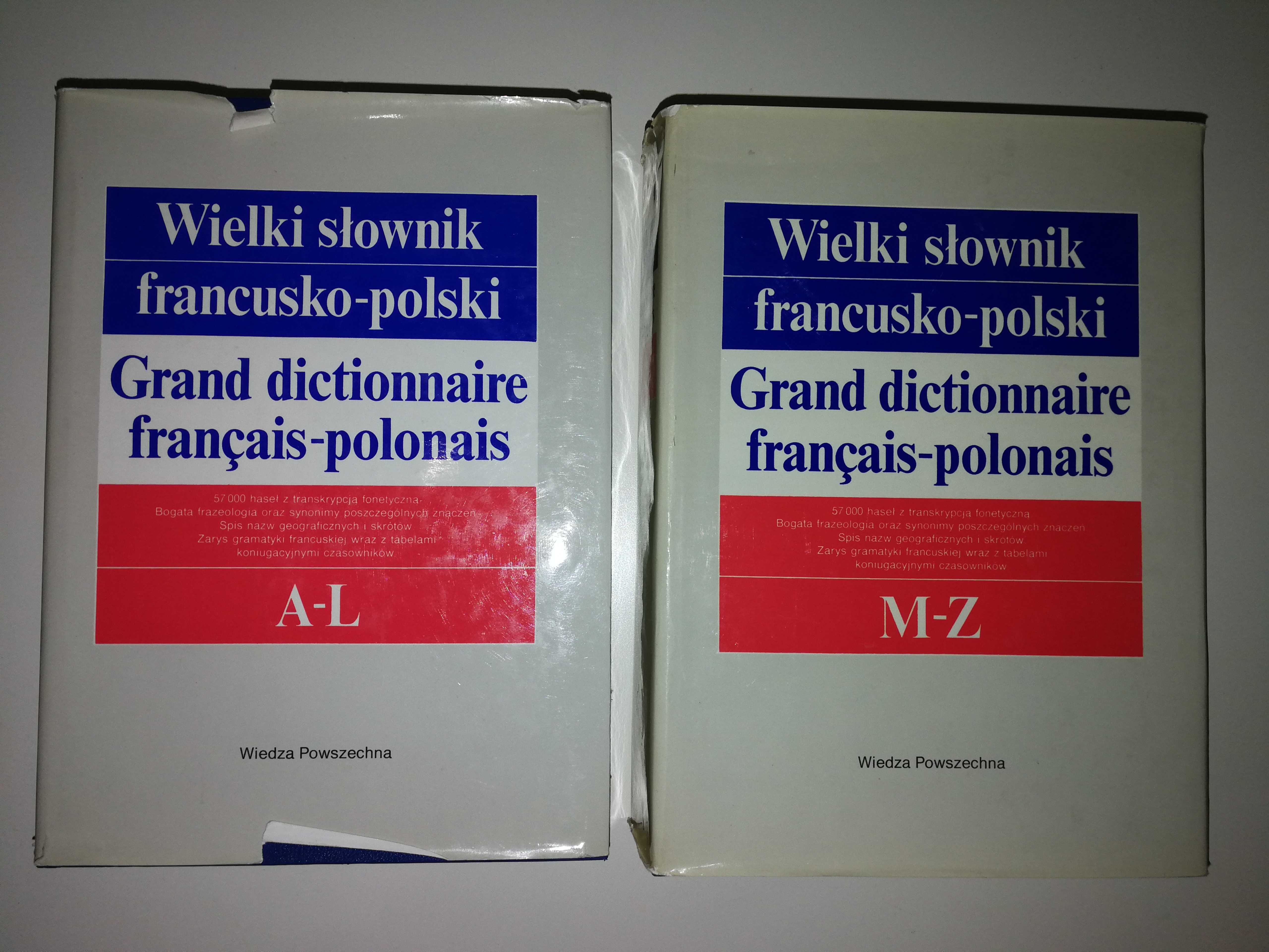 Wielki słownik francusko polski - Wiedza Powszechna