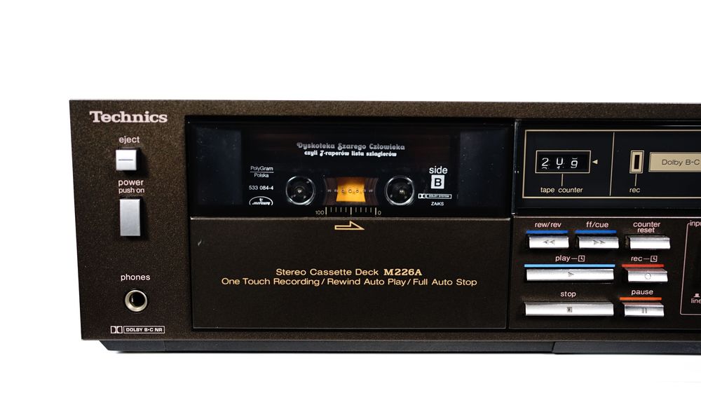 Magnetofon TECHNICS RS-M226A Dolby B-C Deck VINTAGE * RETRO