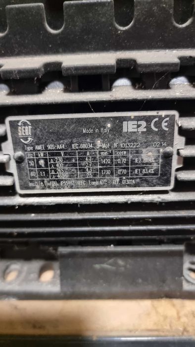 Silnik elektryczny 1.1 kw 1420 obr/min