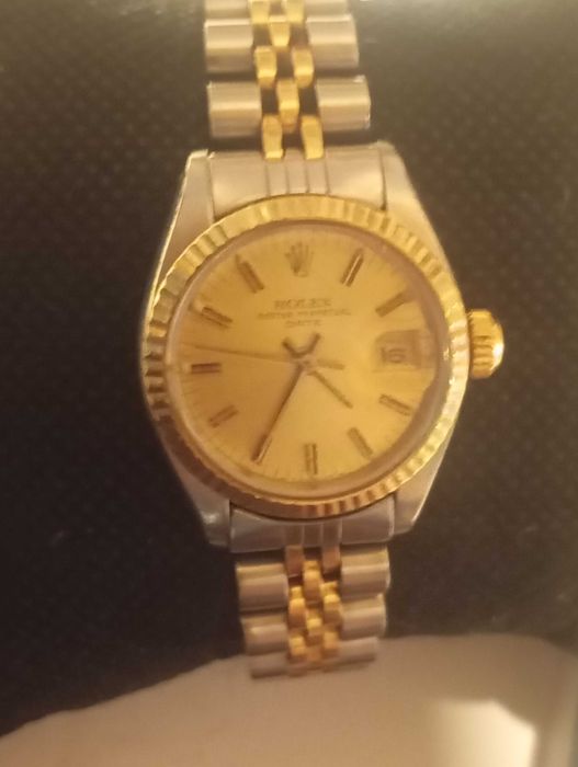 Relógio Rolex senhora aço ouro