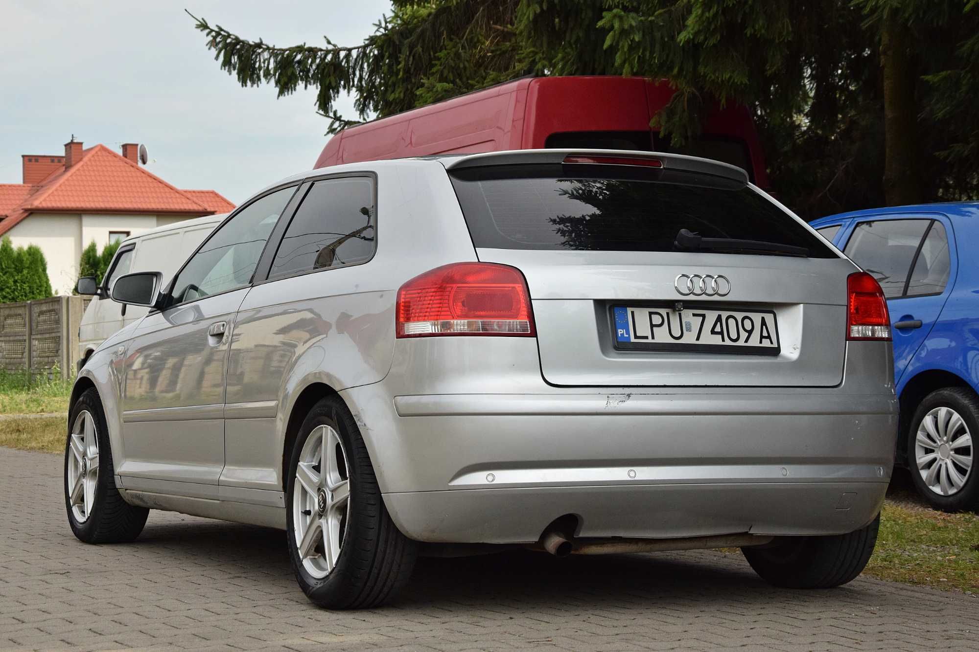 AUDI A3 8P 1.6 MPI Benzyna+LPG Klimatyzacja Elektryka 2003 ROK!