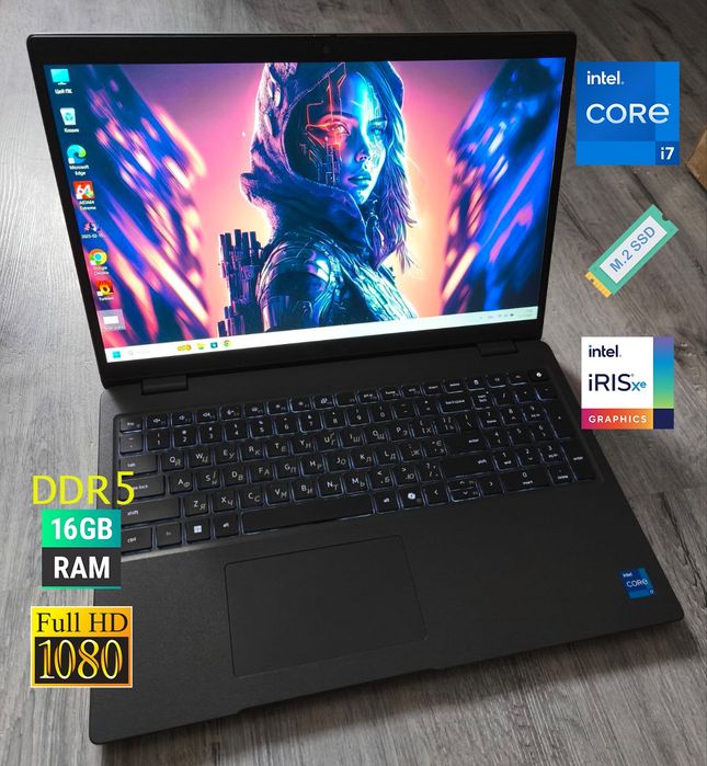 ТОПОВИЙ i7/DDR5/5.0GHz/2024рік/10ядер/ноутбук сучасний і потужний для