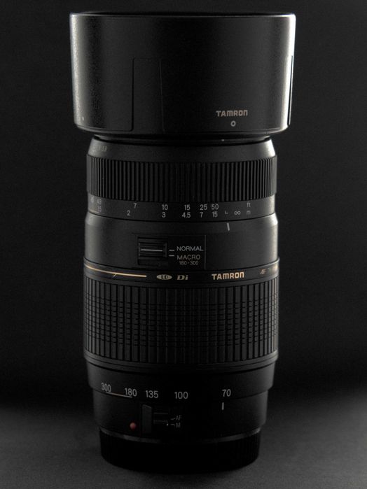 Obiektyw Tamron 70-300 dla mocowania canon EF