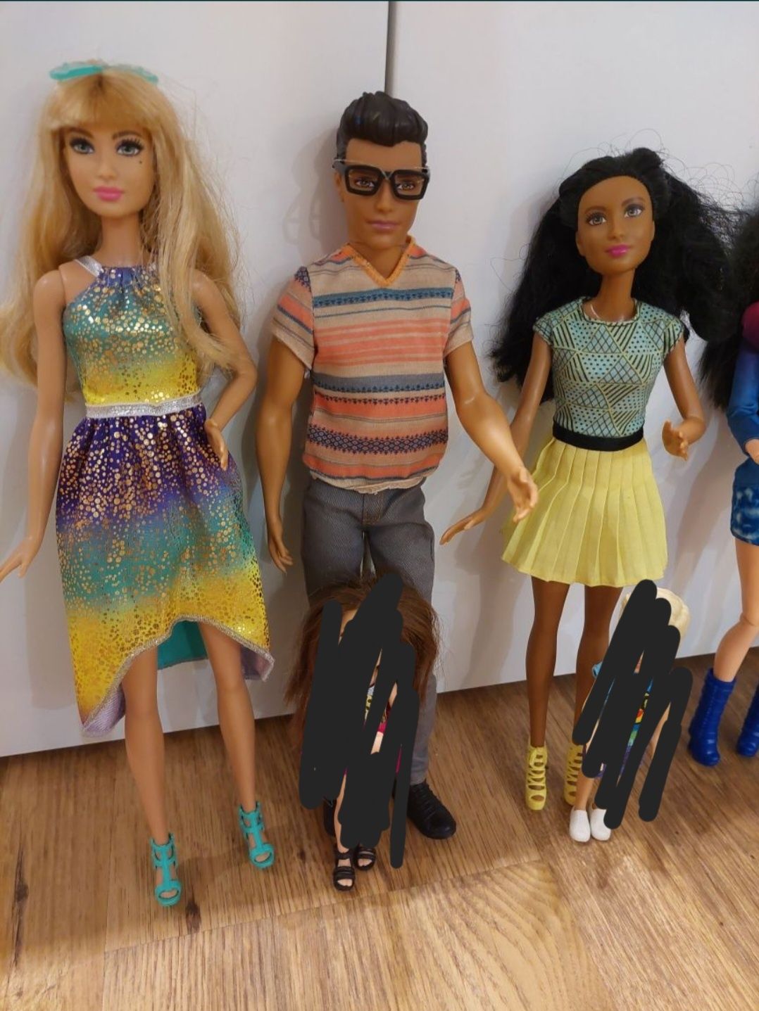 Barbie i Ken 5szt lalek