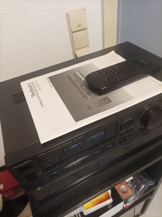 Amplituner Technics SA-GX130, pilot, papiery, super!