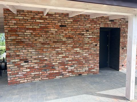 Stara cegła na ściane