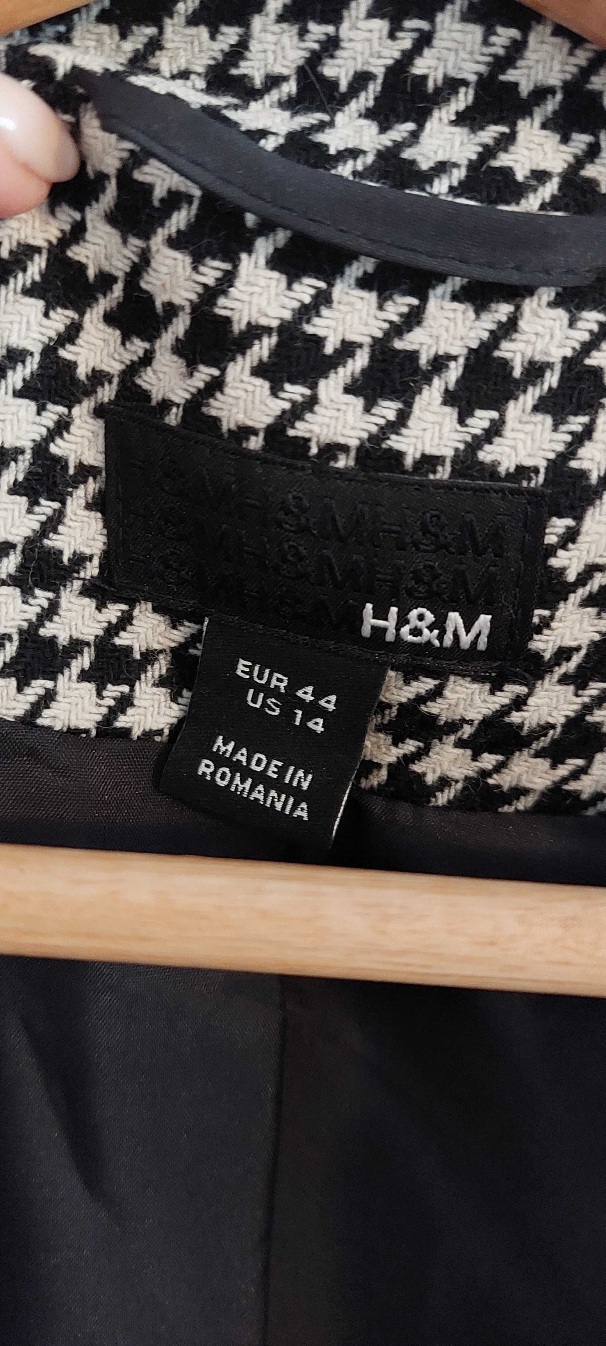 Narzutka w pepitkę H&M