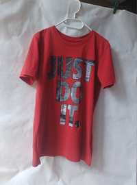 The Nike Tee czerwona koszulka podkoszulek T-shirt bluzka męska S
