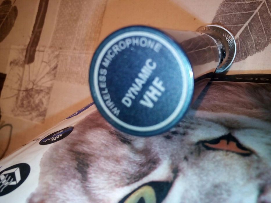 Microfone prof.sem fios vxm.286ts usado, ler anuncio posso trocas