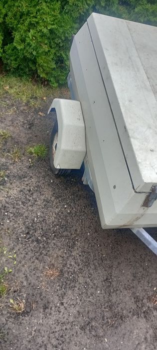 Przyczepka HP 350 zamykana komplet dokumentów do rejestracji