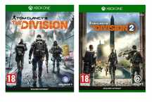 XboxOne Zestaw Tom Clancys The Division 1 i 2
