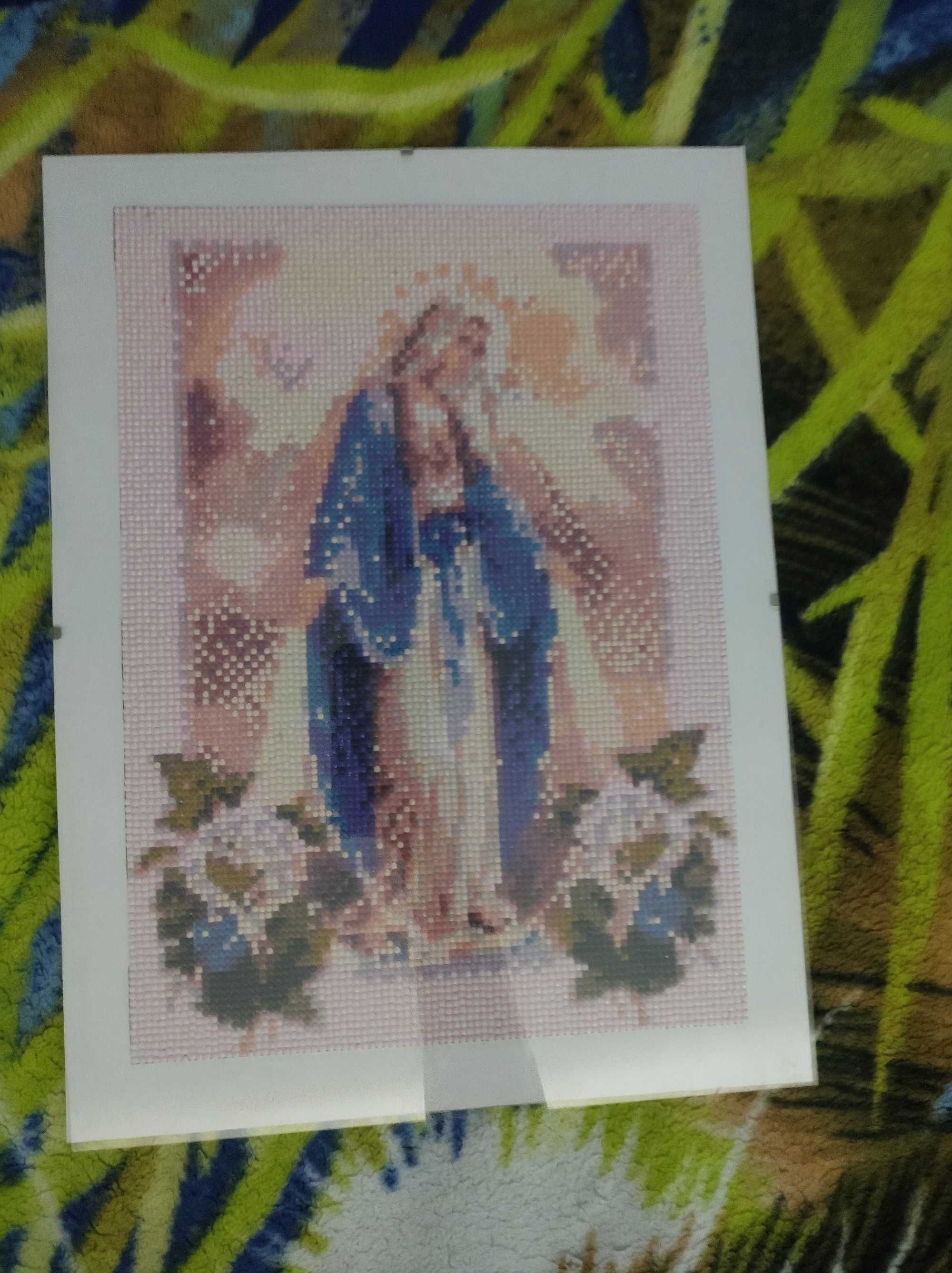 Obraz haftu diamentowego Maryja