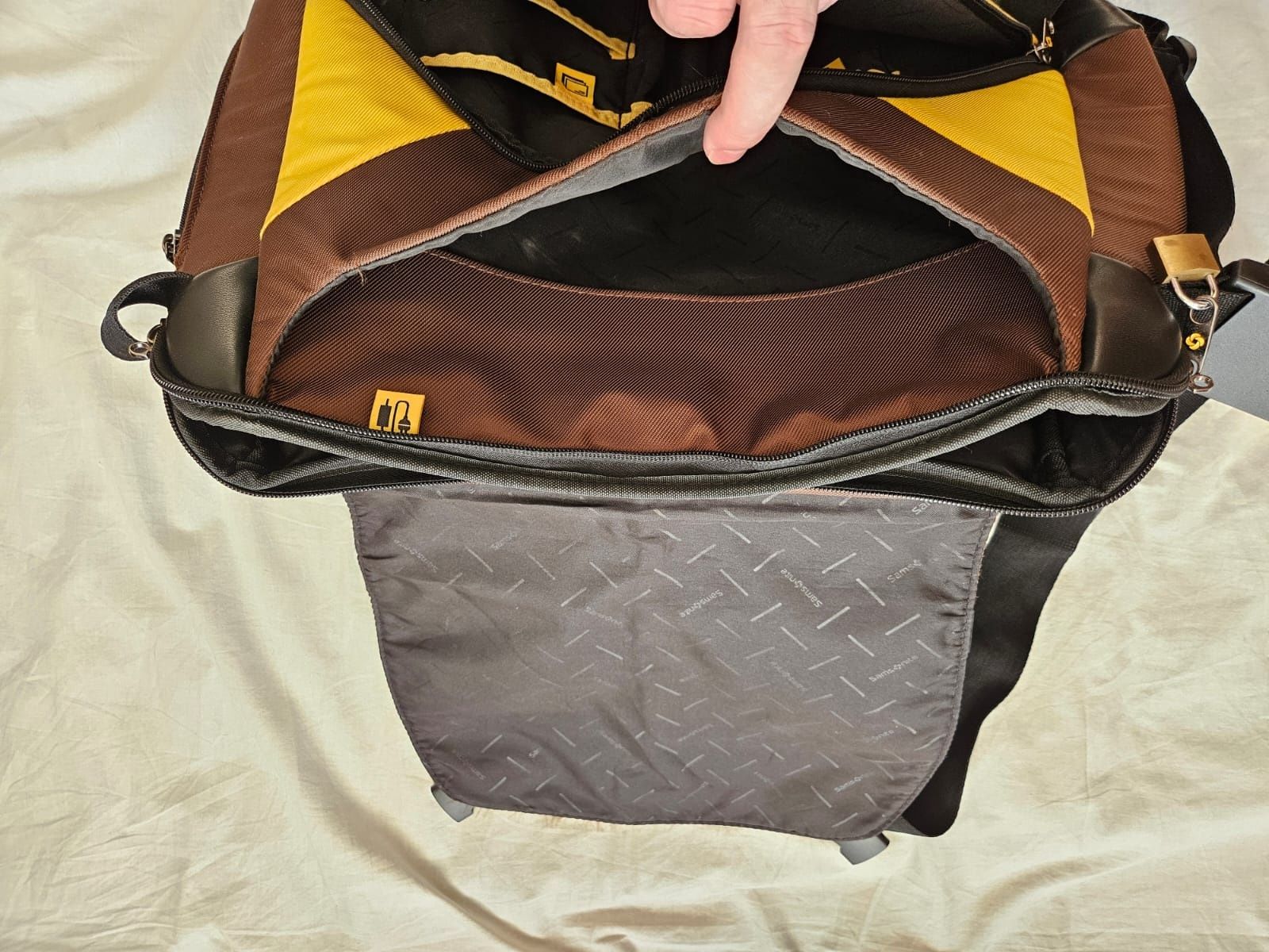 Torba Samsonite brązowa
