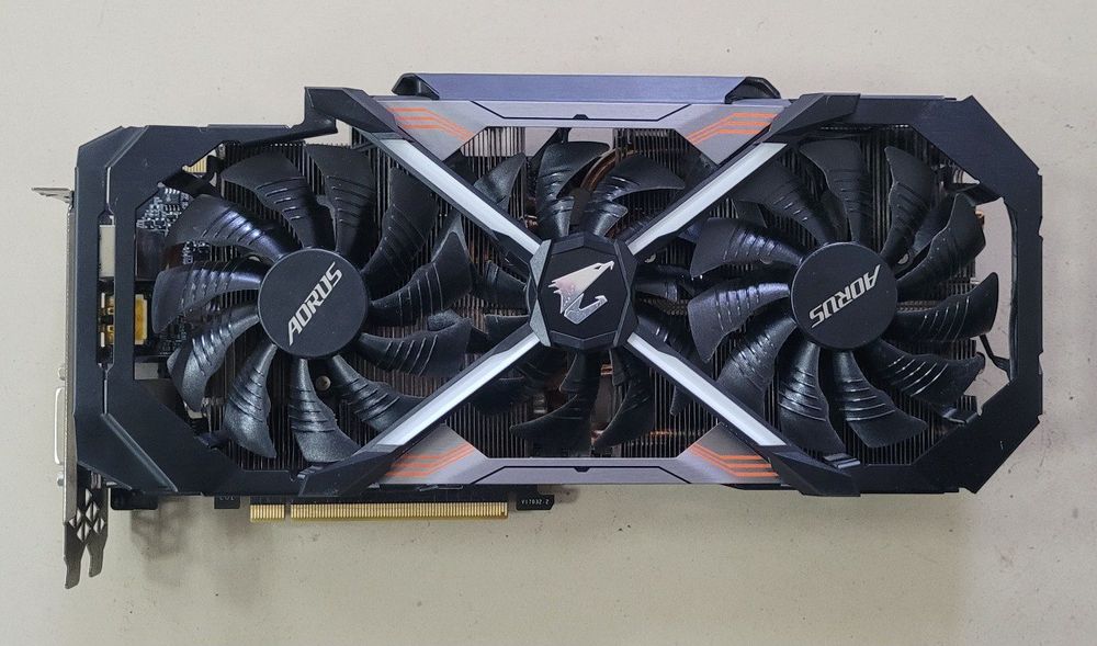 Відеокарта Gigabyte aorus gtx 1080 ti 11gb