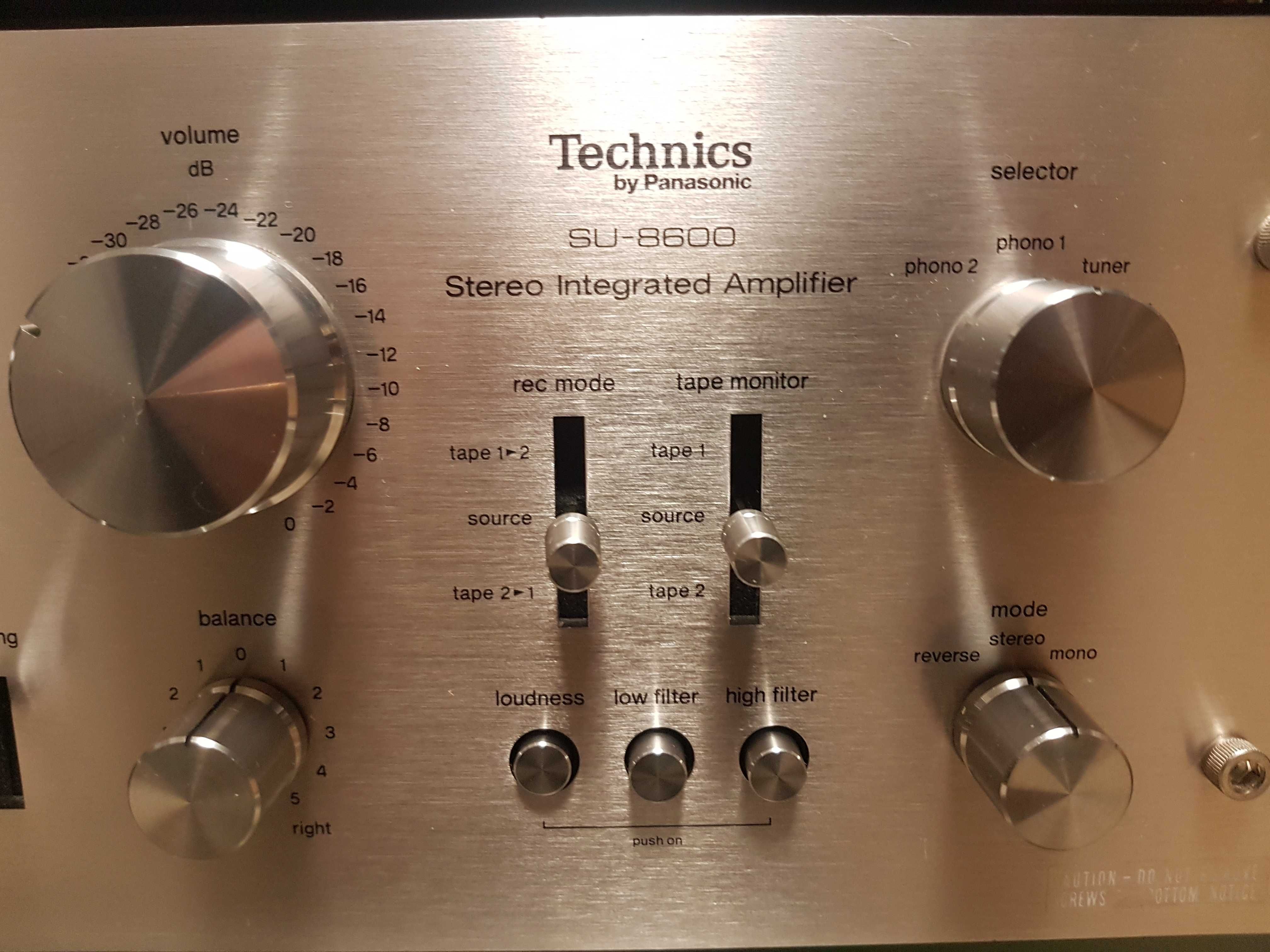 Усилитель TECHNICS BY PANASONIC SU-8600 integrated amplifer,Japan