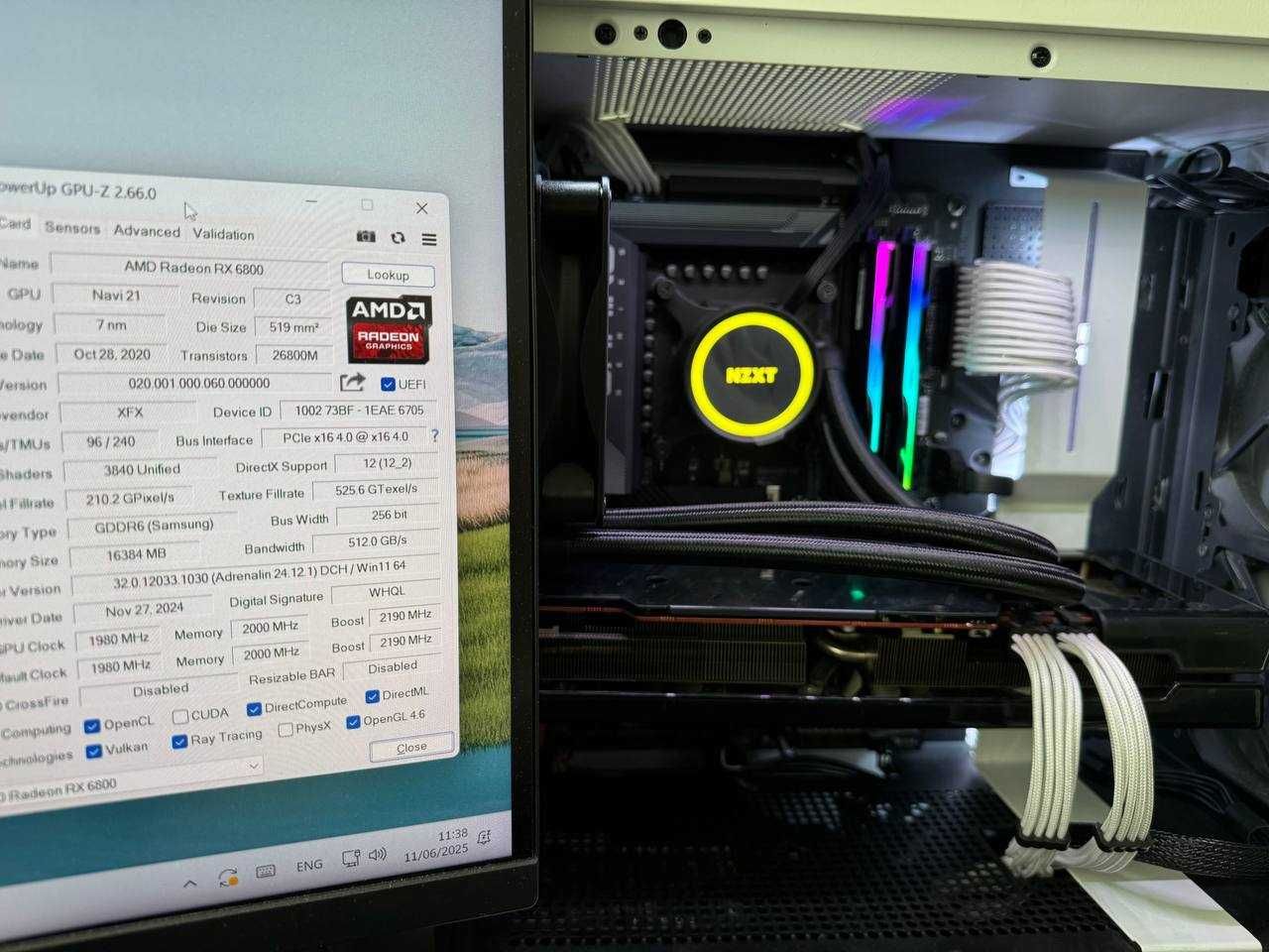 Karta graficzna XFX RX 6800 Speedster SWFT 319 16GB (stan idealny)