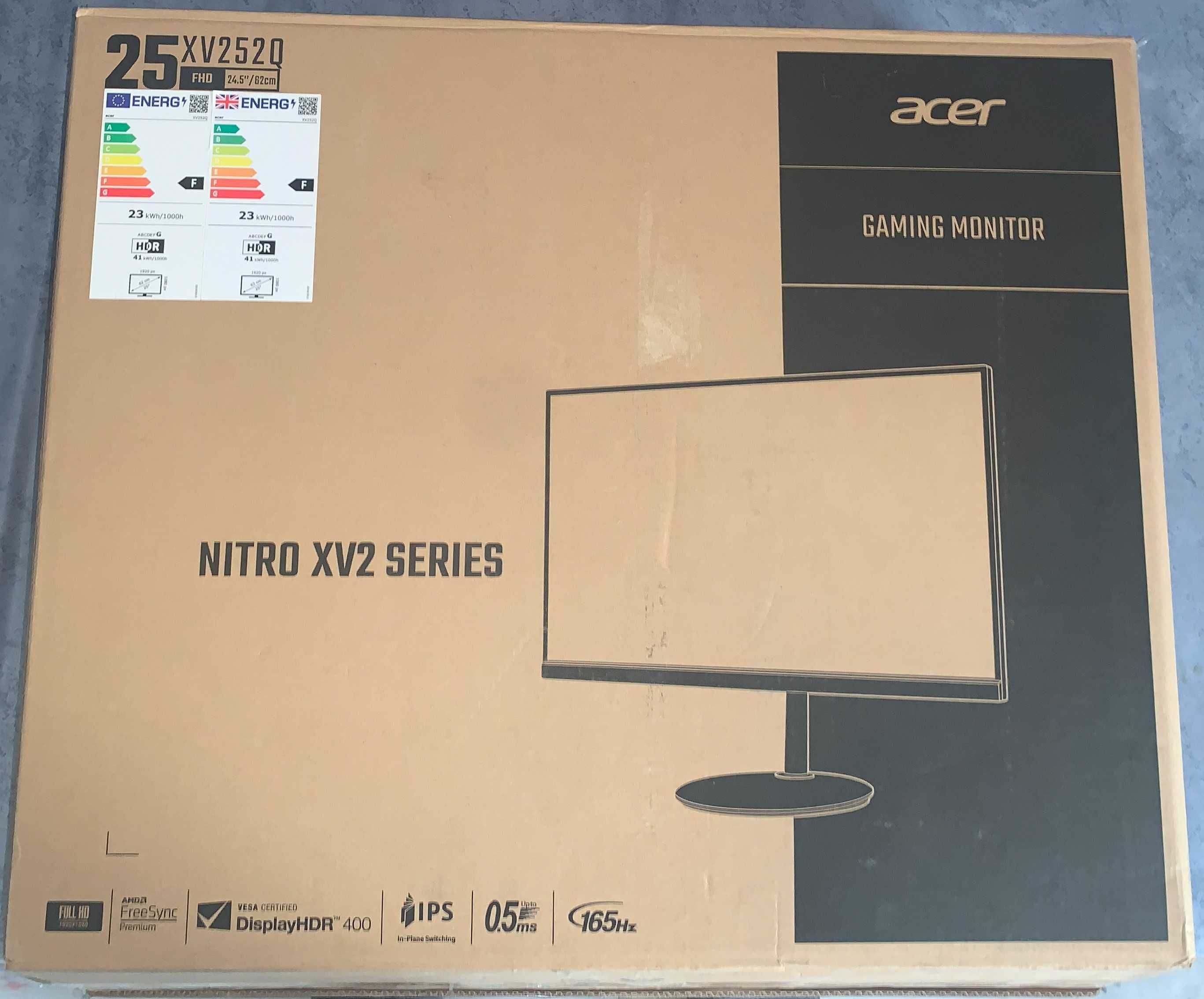 Монітор 24.5" Acer XV252QPbmiiprx (UM.KX2EE.P05)