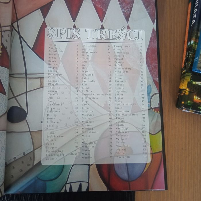 Księga malarzy stan idealny