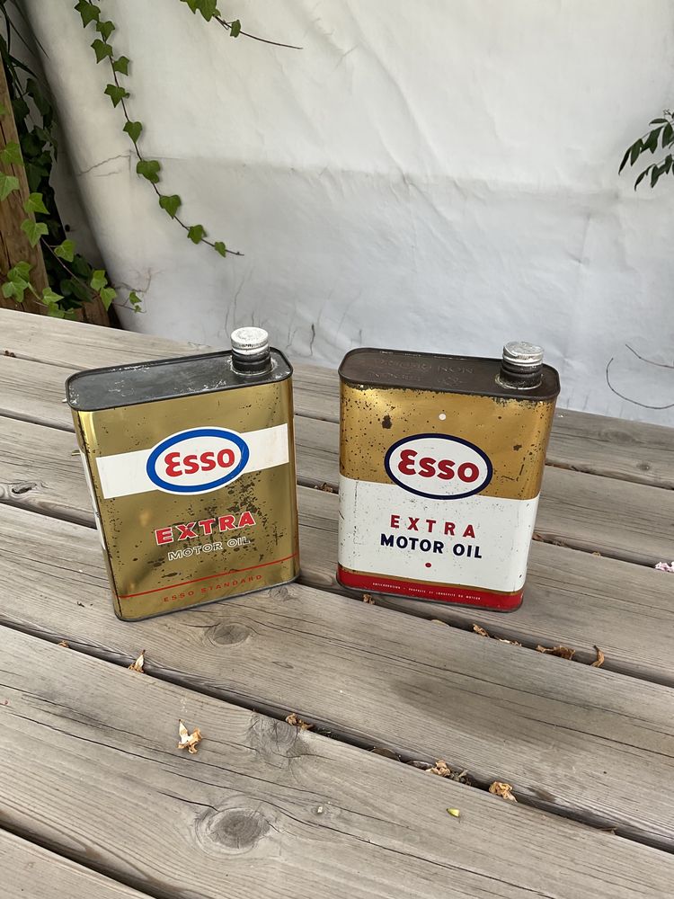 Lata óleo Esso motor oil