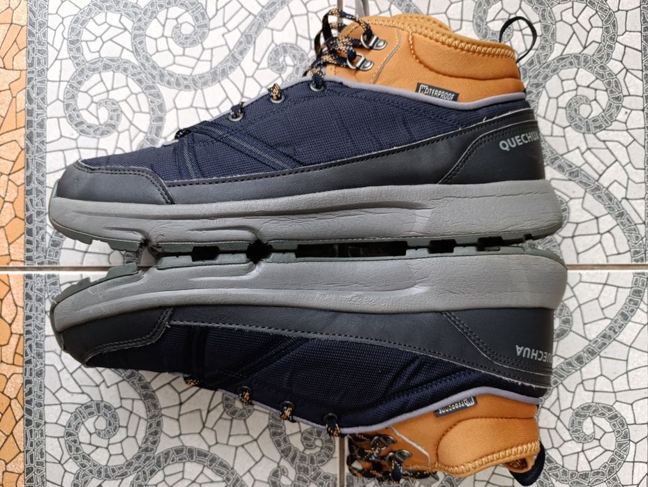 Queshua 46p. Чоловічі трекінгові черевики waterproof.