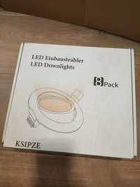 Reflektory lampy wpuszczane LED 6W