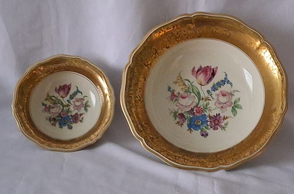 Rosenthal Chippendale_Porcelanowa misa na stopie