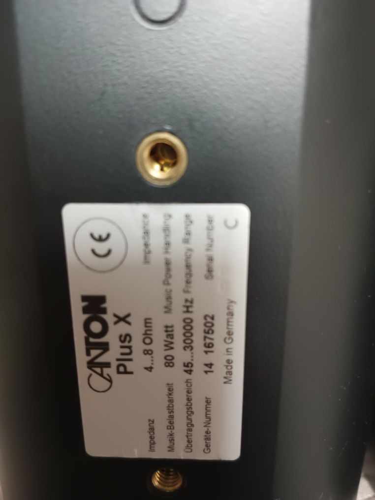Kolumny Canton Plus X