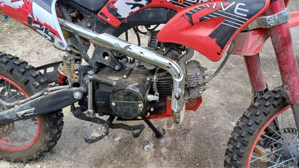Пітбайк ExDrive 125 pitbike підлітковий мотоцикл для хлопця 10-16р