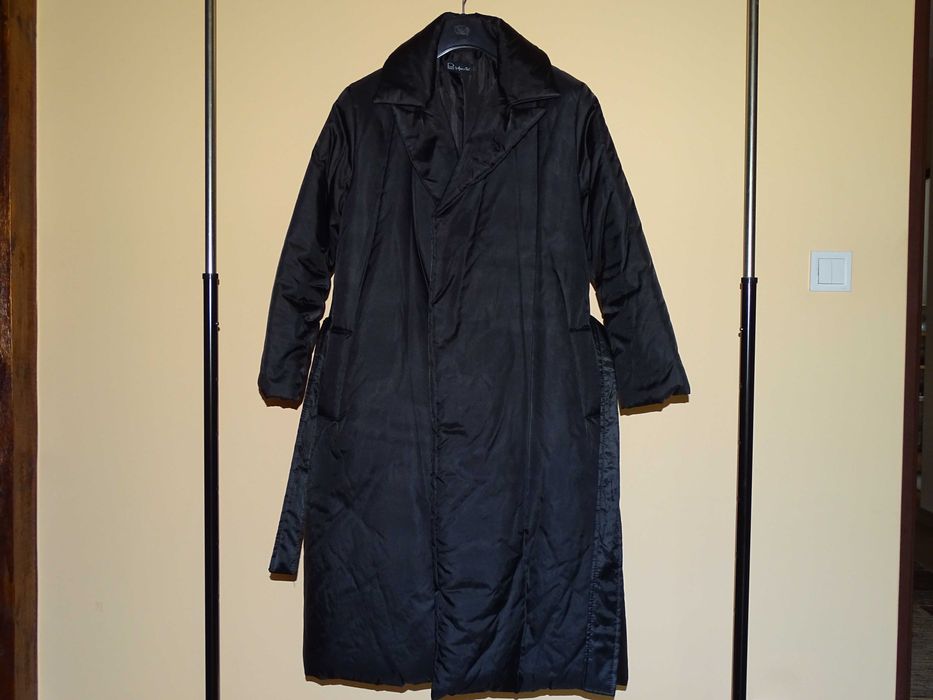 Czarny płaszcz Ryłko XL