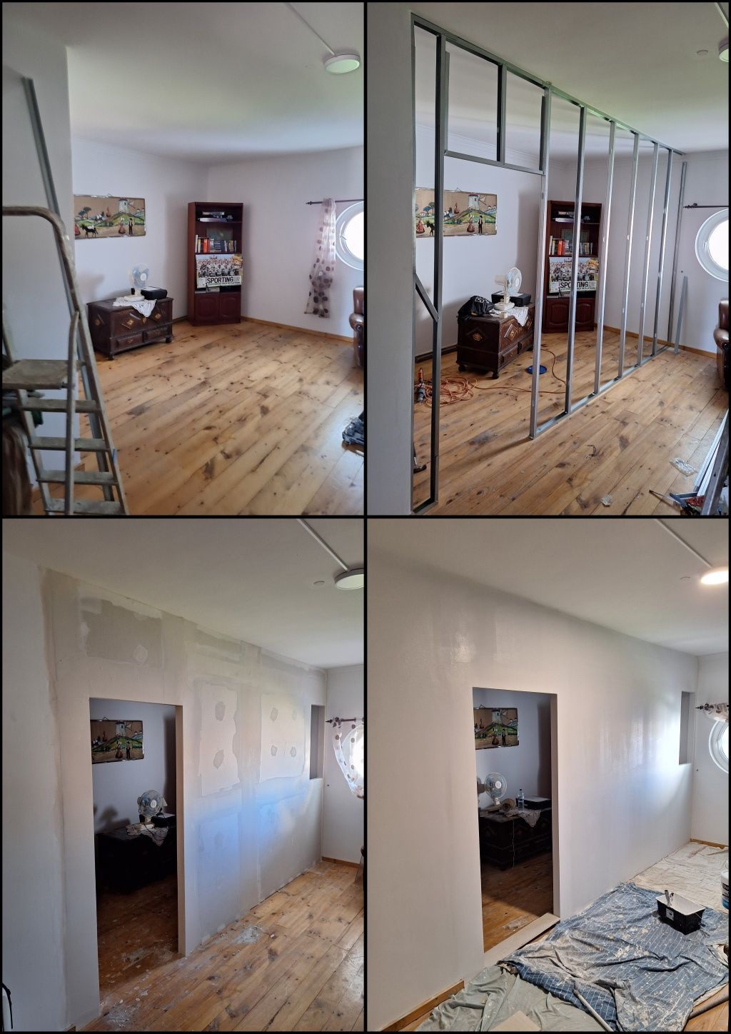 Construção - Reformas - Remodelação - Manutenção. 
Remodelação em gera