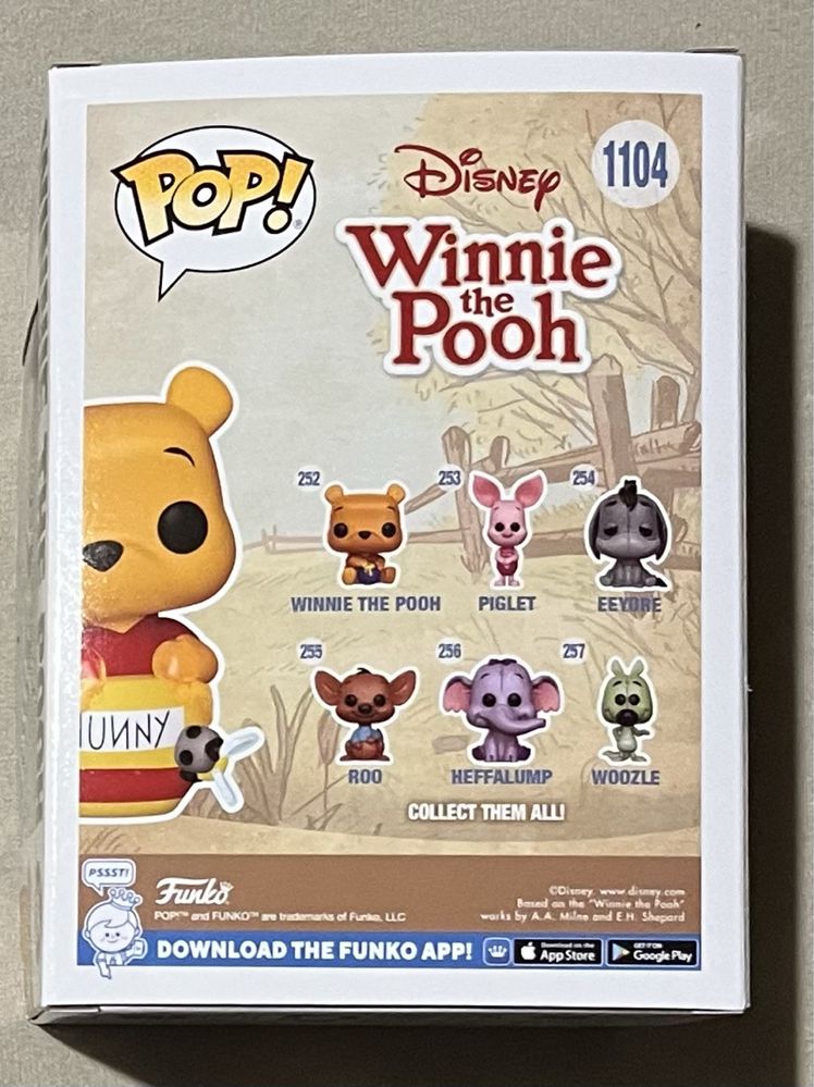 Winnie The Pooh 1104 Diamond Funko POP