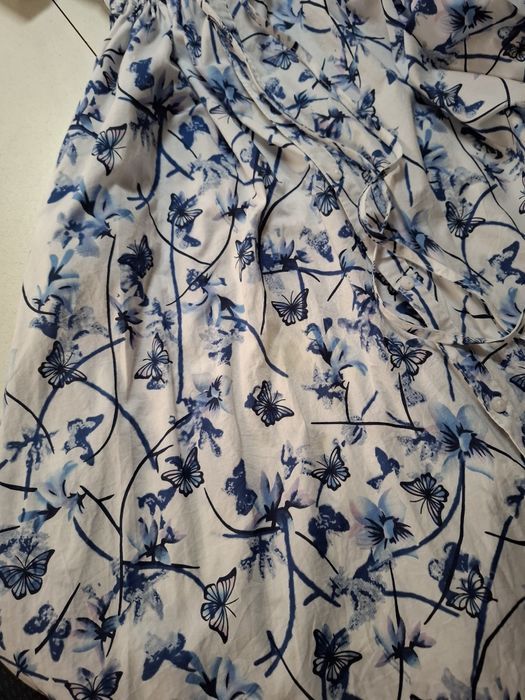 Vestido comprido camiseiro de ganga fina
