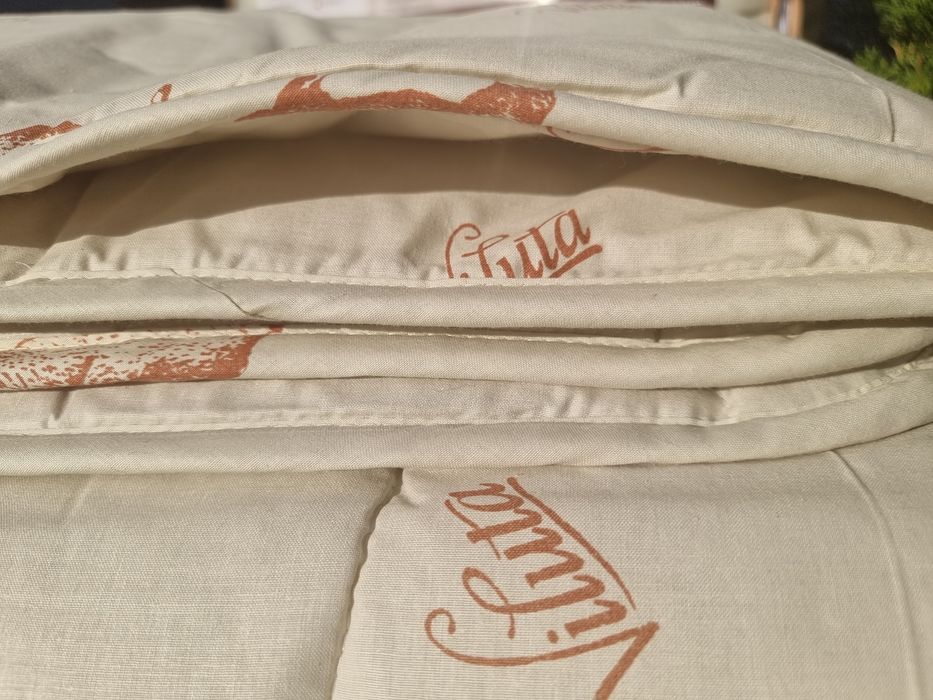 Ковдра вовняна Демі в бавовняному чохлі. TM Viluta.