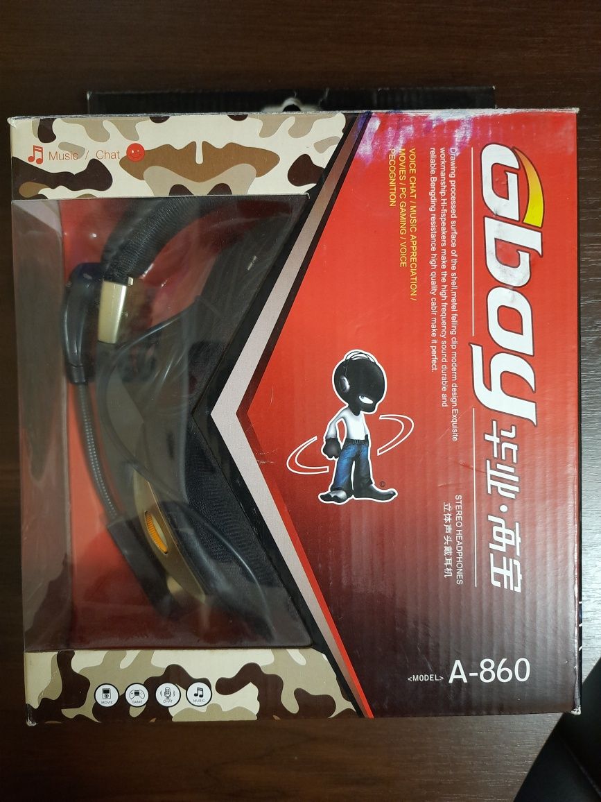 Наушники  GBOY A 860 !!! Супер качество  !!!