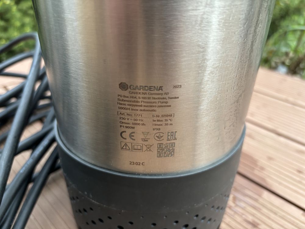 Pompa Gardena 5900/4 inox automatic