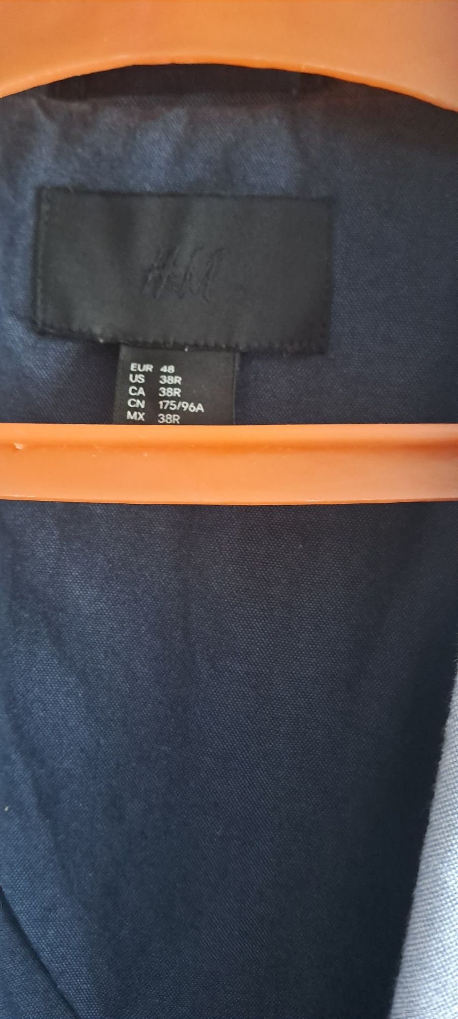 Błękitna marynarka H&M rozmiar 48
