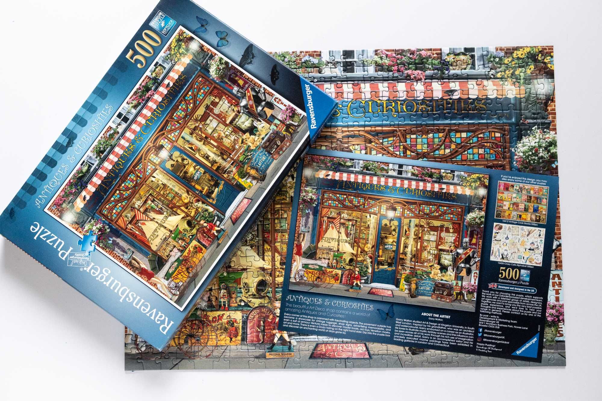 Puzzle Ravensburger, Antiques & Curiosities 500 el kompl ideał