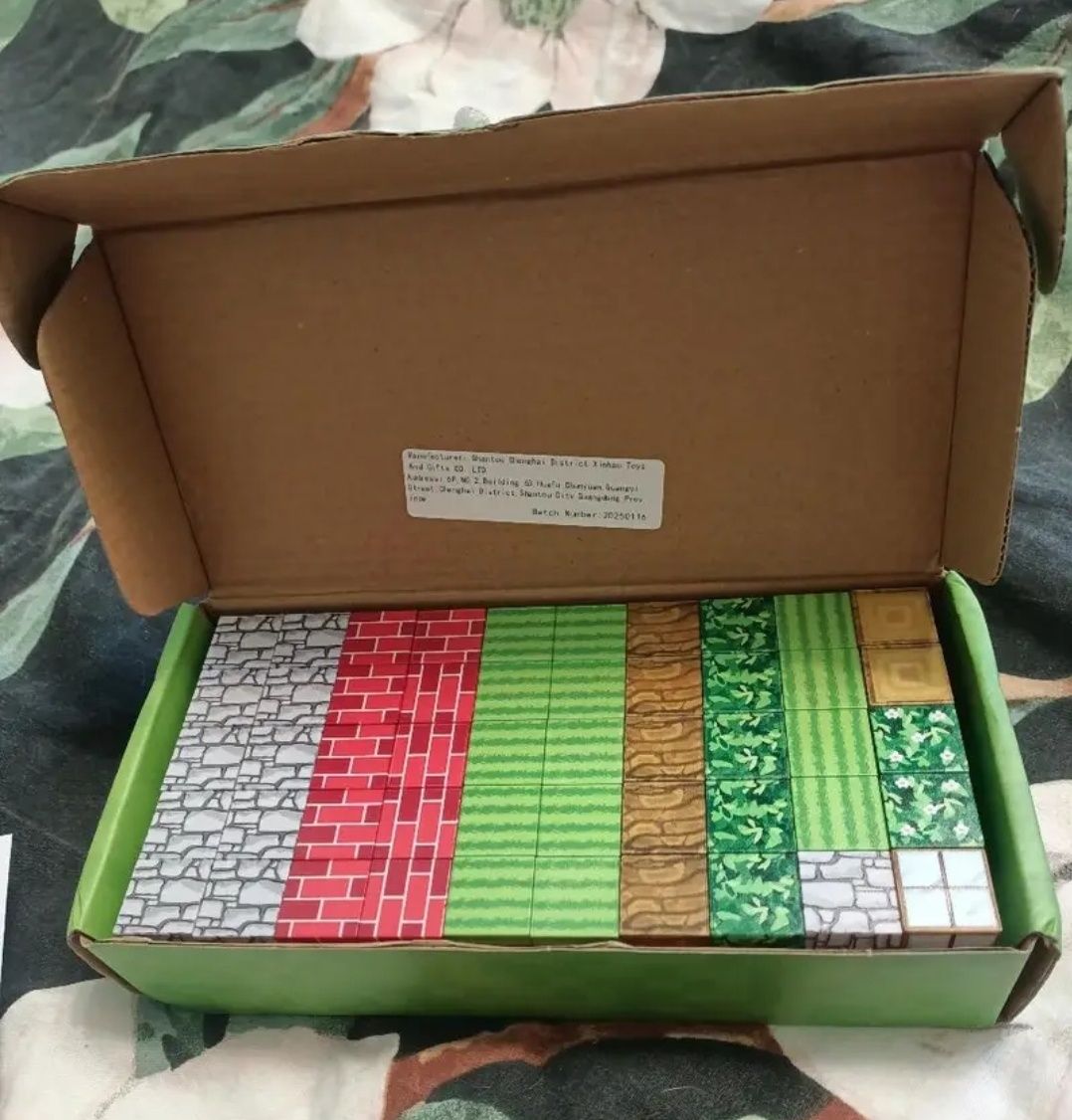 Klocki magnetyczne minecraft