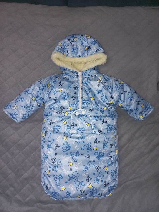 Продам дитячий зимовий комбінезон р74 для хлопчика дівчинки куртка