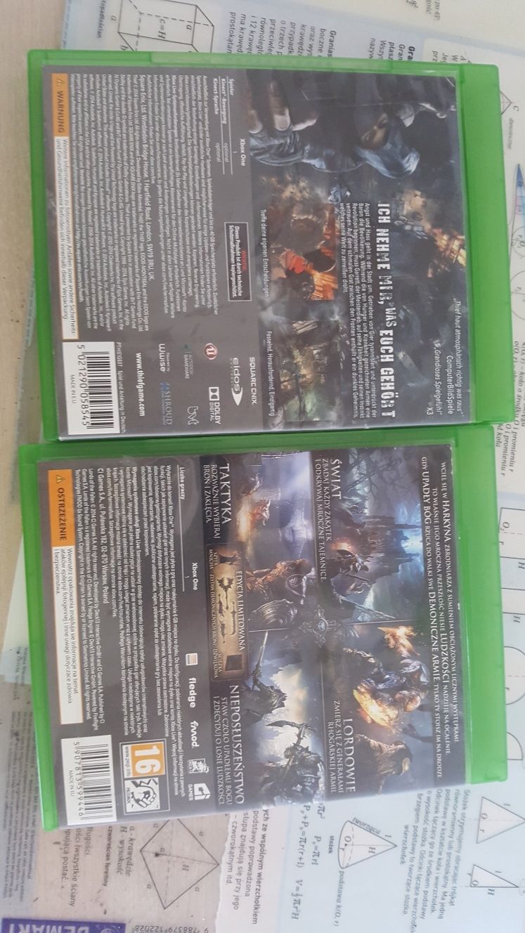Gry na xboxa one
