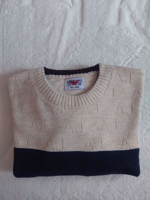 Sweter, sweterek Armani Junior, chłopięcy, rozm. 152-158