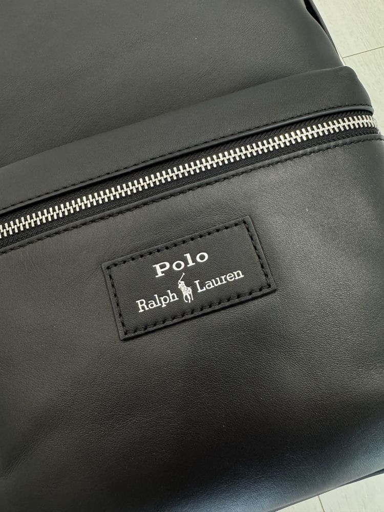 Оригінал! Шкіряний Рюкзак Polo Ralph Lauren чоловічий . Портфель новий