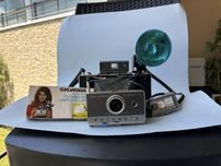 Polaroid Land Camera Automatic 100 + Flash + Temporizador - Vintage